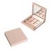 CANIGHT 2pcs Empty Eyeshadow Palette Containers Makeup Empty Cosmetics Organizer Cosmetics Pans 1 count (Pack of 1) Pink
