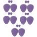 Hemoton 20 Pairs Forefoot Pad Grinding at Will Gel Insoles Metatarsal Pads Mauve Heels Metatarsal Pads Ball Heel Grips for Women Front Foot Pads Ladies Pumps Comfortable Women's Half Pad