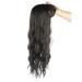 60cm Wavy Clip-in Hairpieces for Thin Hair - Brown/Black | International Shipping Available - Buy Online on GoSupps.com