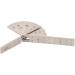 Buy Finger Goniometer 0-180 | Stainless Steel | 9 cm Length | Accurate Joint Measurement Tool - International Shipping Available - Buy Online on GoSupps.com