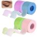 Fabric Tape for Eyelash Extensions 4 Rolls of Adhesive Eyelash Tape Microporous Under Eye Tape for Lash Extensions Breathable