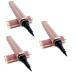 Ipetboom 3pcs Eyeliner Eyelash Glue Pen Liquid Liner Eye Liners Black Makeup No Smudge Miss Make up Kit