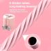 Buy Foot Pedal Resistance Band - Multifunctional 4/6-Tube Fitness Pulley for Abdomen Arms & Legs - Pink Basic Model - Ships Internationally - Buy Online on GoSupps.com