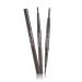 Mikinona Scissor Bumper 2 1 Brush Coffee Waterproof Eyebrow Light Makeup Long Eye Pencil in Brow Auto-for Lasting