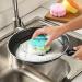 Sponges Scouring Pads 5pcs Flower Shape Sponge Brush Tableware Glass Wash Dishes Sponge Kitchen Home Christmas Cleaning Tool Random Color - Buy Online on GoSupps.com