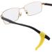 Buy Ruilogod Silicone Glasses Grip Temple Tip Hook - 2 Pairs Yellow | International Shipping Available - Buy Online on GoSupps.com