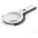 Folding Glass 2X 5X HD Lens Desktop Handheld Illumination Magnifier with 10 Led Lamp Rechargeable for Old Man Reading Repair Identification Tool Made in China - Buy Online on GoSupps.com