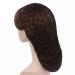 Egurs 2 Pieces Night Sleep Cap Hair Net Elastic Knitted Sleep Head Cover Wig Cap for Women Girls