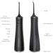Buy Cordless Water Flosser - USB Rechargeable Portable Oral Irrigator 4 Modes Black | Professional Dental Flosser for Healthy Teeth - Buy Online on GoSupps.com