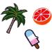 TEHAUX 28 Pcs Hat Accessories Diy Patch Cartoon Patch Embroidery Patches Coconut Tree Children's Clothing 14pcsx2pcs As Shownx2pcs - Buy Online on GoSupps.com