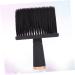 Lurrose Salon Shaving Brush | Wooden Hair Cutting & Cleaning Tools | Hair Breakage Removal Suite | 14x10x10cm Black - Buy Online on GoSupps.com