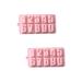 Milisten 2pcs Ice Cube Mold Molde De para Chocolate Candy Mold Chocolate Mold Soap Mold Tuile Molds Silicone Molde De para Resina Silicone Candle Molds Ice Mold Handmade Soap Happy Birthday 20.8*11.2*1.9cmx2pcs As Shownx2pcs