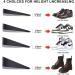 Correct-Position Height Increase Insoles - Heel Cushion Inserts for Leg Length Discrepancies (Black 1.0 Height - Buy Online on GoSupps.com