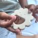 Baby Lion Teether Toy for 0-6 Months & 6-12 Months | Teething Newborn to Toddler | Soothes Gums, Easy to Hold & Clean - Montessori Organic Design - Buy Online on GoSupps.com