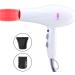 Professional Hair Dryer Salon Hairdryers 1600W with 2 Nozzles Lightweight Power Blow Dryer Fast Dry 2 Speed 3 Heat Cool Shot Setting Long Cable DC Motor Fast Drying Time and Frizz Free Shine White - Buy Online on GoSupps.com