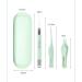 4-Piece Ear Wax Removal Tool with Lights - Safe and Comfortable - Stylish Storage Case - Magnifying Mirror - Green - Ideal for Children and Adults - Buy Online on GoSupps.com