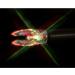Nockturnal Fit Universal Size Green Lighted Arrow Archery Nocks, 3 Pack Red & Green Strobing