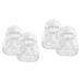 TEHAUX 4 Pcs Vegetable Shaping Mold Fruit Computer Accessories Practical Forming Mold Pumpkin Stereotypes Transparentx2pcs 10x7cmx2pcs