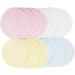 Milisten 8Pcs Reusable Bamboo Makeup Remover Pads - Eco-Friendly Cotton Rounds for Face & Nail Polish - Washable Facial Towels - Buy Online on GoSupps.com