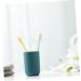 KOMBIUDA Manual Toothbrush Set - 4 Soft Plastic Brushes for Adults & Travel Includes Tongue Brush - Optimal Oral Care - Buy Online on GoSupps.com