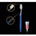 Disposable Toothbrushes with Toothpaste - 100 Pack 5 Mixed Colors | Ideal for Travel & Hygiene - Buy Online on GoSupps.com