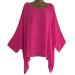 Women Cotton and Linen Shirt Oversized Blouses Summer Long Sleeve Button Down Casual Tees V Neck Loose Business Office Fashion T Shirt 2924-qppoj-3-hotpink 3XL