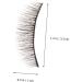 minkissy 10 Pairs Short False Eyelashes Reusable Eyelashes Reusable Lashes Reusable False Eyelashes Thin and Long False Eyelashes Lashes Reusable Manmade Eyelashes Wispy Eyelashes Slim - Buy Online on GoSupps.com
