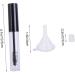 OHPHCALL 15 Pcs Eyelash Brush Tube Funnel Empty Tube with Inner Plug Empty Eyelash Serum Tube Black Lid 1 g (Pack of 1) Blackx3pcs - Buy Online on GoSupps.com