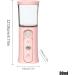 Nano Facial Mister Cordless Portable Facial Mister - 30ml Visual Water Tank Cordless Handheld Mister Handy Nano Mister with Colorful Light for Face Hydrating Skin Care Daily Makeup Pink - Buy Online on GoSupps.com