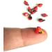 10pcs Multicolor Clay Red Birds Mini Figurines for DIY Dollhouse Craft - An_Shop - Buy Online on GoSupps.com