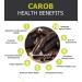 SweetGourmet Unsweetened Carob Drops 2M - No Caffeine Chocolate - 1 Pound | 100% Pure Carob - Pack of 1 - Buy Online on GoSupps.com