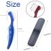 3-Piece Hard Prosthesis Brush Set | Double-Sided Oral Care Brushes with Portable Bag | Multi-Layered Prosthesis Care - Buy Online on GoSupps.com