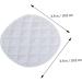 20 Reusable Breast Protector Pads - Cotton Feeding Pads Essentials for Nursing Moms - Buy Online on GoSupps.com