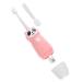 Solustre 1 set of electrical toothbrush for children baby toothbrush children's tooth cleaner electrical needle -grain children toothbrush burst toothbrush scaler toddler lightening pp 1 piece (1 Pack) pink