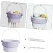 Ipetboom Sponge Purple Detergent Brush Cleaning Bowl Cleaning pad Silicone Makeup Brush Brush Cleaning mat Brush Makeup Brush TPR Sink mat Makeup Brush Sink mat Gloves Clean - Buy Online on GoSupps.com