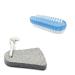 Nail Clean Brush & Pumice Stone Cleaning Scrubbing Brushes (2pcs) Durable Strong Bristles Ergonomic Handle Double Sided Finger Brush Cleaning from Fingernails and Toenails
