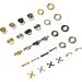 Dornail Pack of 30 Punk Nail Charms Alloy Nail Charms Pendant 3D Cross Nail Pendant Metal Hanging Rings Bar Gothic Nail Jewellery Nail Art Accessories Nail Set Nail Art Decoration - Buy Online on GoSupps.com
