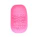 minkissy 1pc Make up Make up Kit Silicone Makeup Applicator Makeup Brush Scrubber Makeup Brush Cleaning Plate Makeup Cleaner Brush Cleaning Mat Pink Tools Cleansing Brush Sink