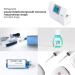 Mini Fridge Portable Insulin Cooler Drug Cooler Mini Refrigerator Smart Temperature Control 2-8 C for Travel/Eye Drops/Interferon/Drug Storage Internal Dimensions:170X45X24mm - Buy Online on GoSupps.com