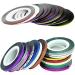 32Pcs Mixed Colors Nail Rolls Striping Tape Line DIY Nail Art Tips Decoration Sticker Nails Care Comfortable and Environmentally Useful and practical - Buy Online on GoSupps.com