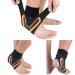 Coogime Plantar Fasciitis Foot Wraps & Ankle Brace - Flexible Breathable Support for Pain Relief (Orange M EU 39-41) - Buy Online on GoSupps.com