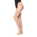 KEVVI (S to 5XL -Thigh High Compression Stockings Women & Men 20-30 mmHg Ted Hose Open Toe Support Hose Support Stockings 5X-Large Beige