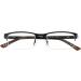 Amcedar Metal Half-Frame Reading Glasses Men 5-Pack Spring Hinges Stainless Steel Material Sun Readers 1.50 5 Pairs Mix 1.5 x - Buy Online on GoSupps.com