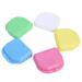 5 pieces of braces prosthesis box dental box dental orthodontic retainer prosthesis storage case box mouth protection container 5 pieces (1 Pack)