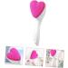  FRCOLOR FRCOLOR Love Cleansing Brush Women's Facial Cleansing Brush Exfoliating Facial Massage Brush Heart-Shaped Facial Scrubber Silica Gel Face Scrubber - Buy Online on GoSupps.com