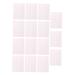 minkissy 15 Sheets Nail Art Double Sided Tape Jelly Adhesive Tabs Nail Glue Transparent Adhesive Fake Nails Nail Sticker Nail Adhesive Tabs Transparency Film Stickers Nail Polish Silica Gel