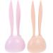 Beavorty 4 pieces of eyebrow trimmer Face-eyebrow razor razor facial razor for the face of woman hair tool for the facial rasur plastic man suite