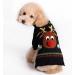 Christmas Turtleneck Dog Sweater - Warm Knitwear for Puppies & Dogs | XL Black Moose Pattern | Perfect Holiday Gift - Buy Online on GoSupps.com