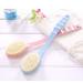 HEALLILY Long Handle Bath Brush Set - Soft Shower Back Scrubber Massager for Home Bathroom (2pcs) - Buy Online on GoSupps.com