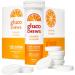 Glucology 18-Piece Fast Glucochews - Glucose Tablets - Orange Flavor - 18 Tubes of 10 Tablets - Ideal for Rapid Sugar Boost - Buy Online on GoSupps.com